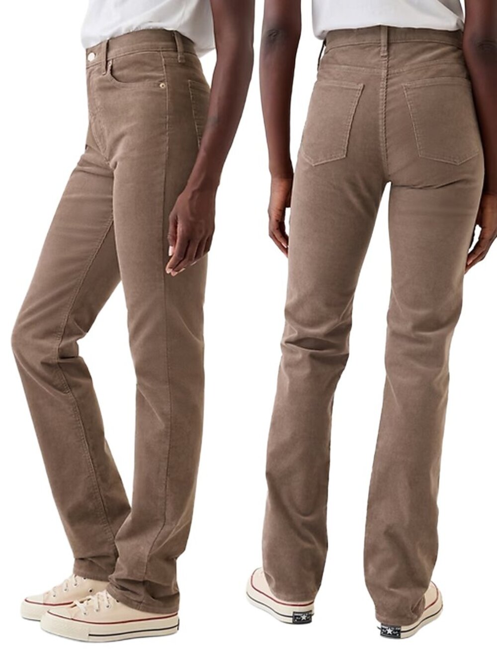 Gap High Rise Corduroy 90s Straight Pants 29 TALL